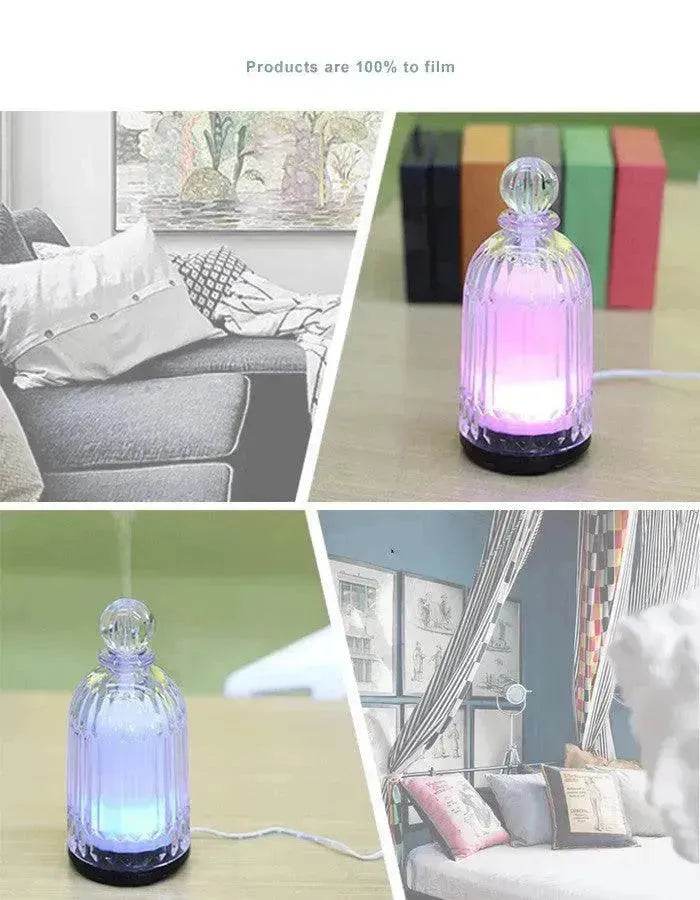 Elettrodomestici Umidificatore a ultrasuoni atomizzante Casa Desktop Lampada Diffusore di oli essenziali silenziosa per camera da letto Diffusore di aromi - EX-STOCK Canada