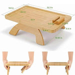Home Decor Bamboo Sofa Portable Folding Tray - EX-STOCK Canada