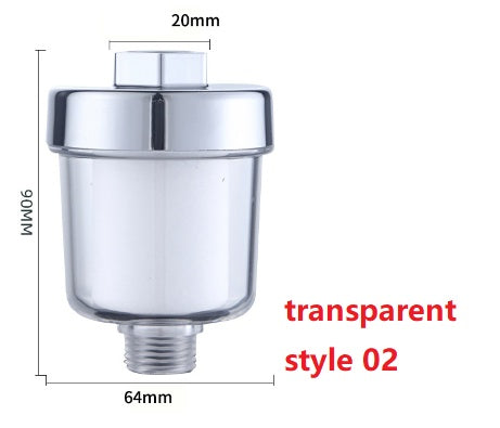 Household Silver Water Heater Shower Filter EX-STOCK Canada 