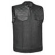 Open Road Men's Denim & Leather Club Vest EX-STOCK Canada 
