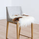Brown Spotted Icelandic Sheepskin Chair Pad | Random 