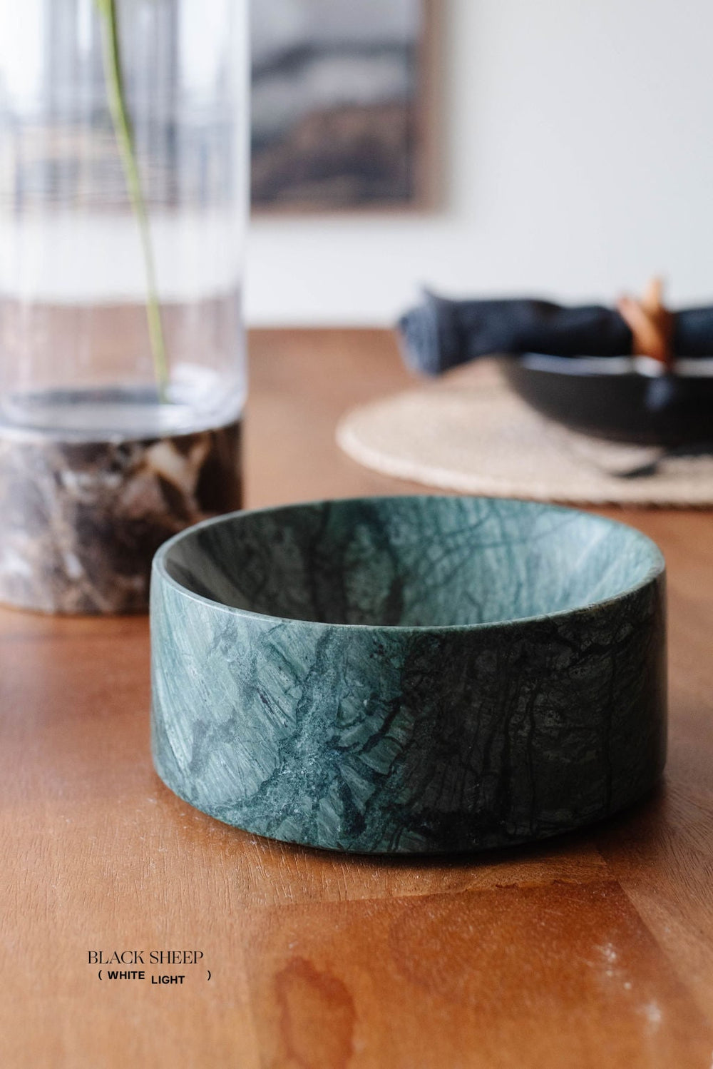 Empress Green Marble Deep Dish EX-STOCK Canada 