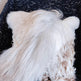 Mélange Sheepskin Pillow, straight wool 
