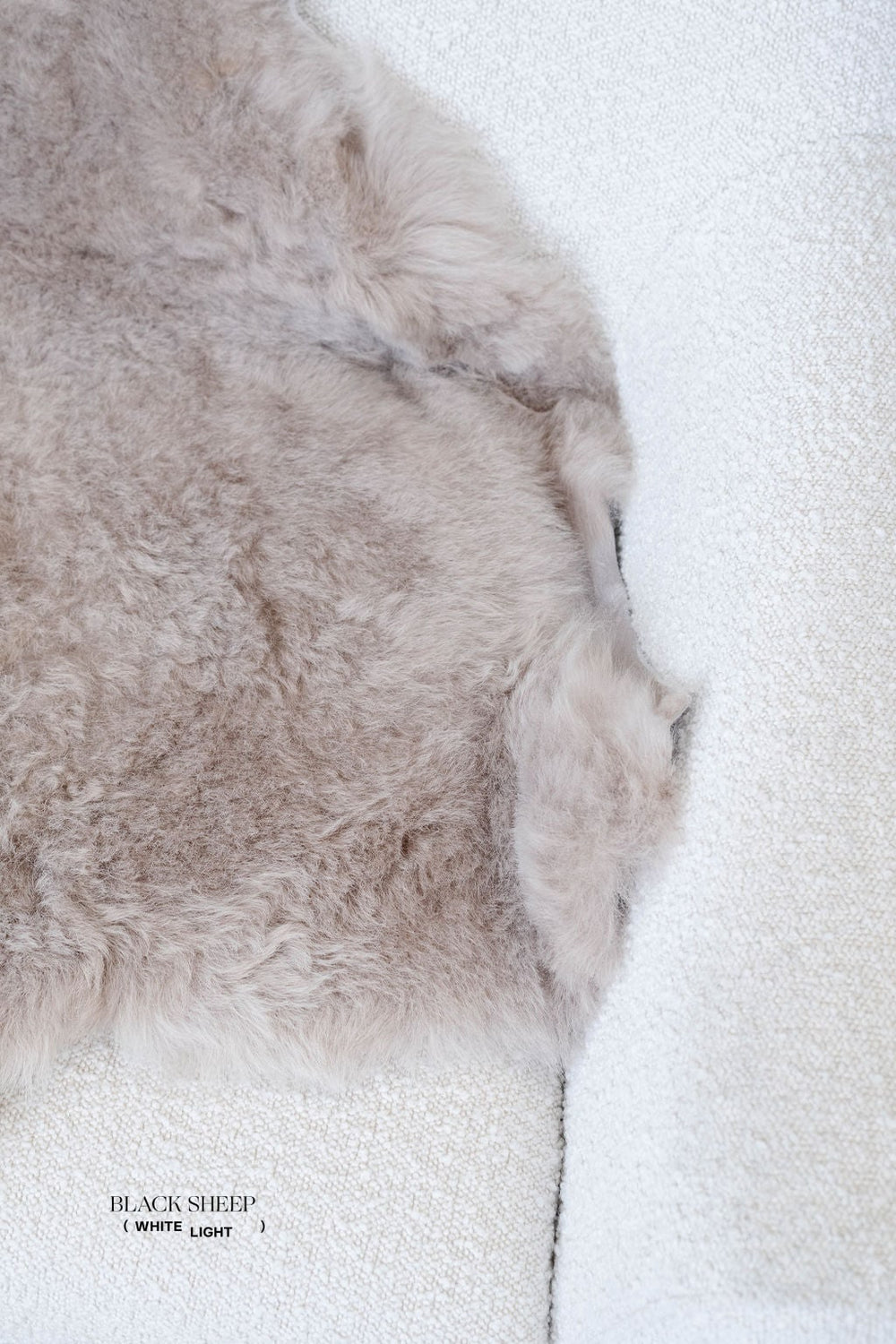 Shorn Nude Icelandic Sheepskin 