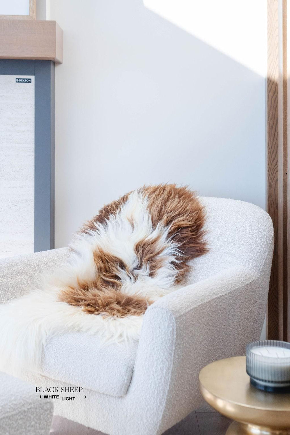 Brown Spotted Icelandic Sheepskin | Random EX-STOCK Canada 
