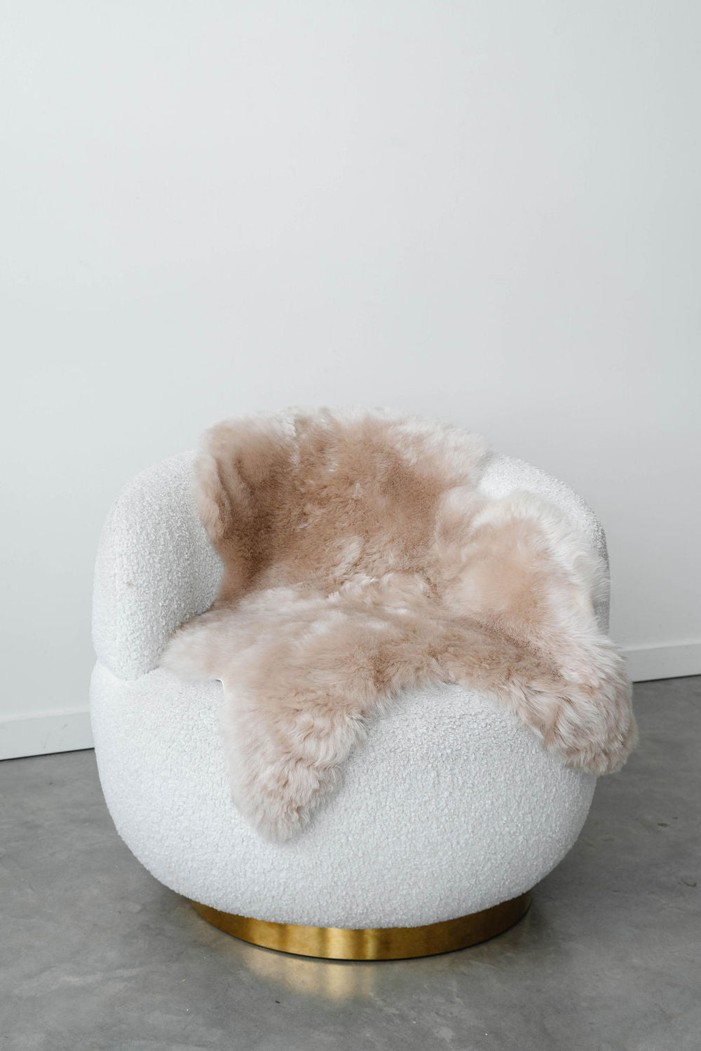 Shorn Nude Icelandic Sheepskin 