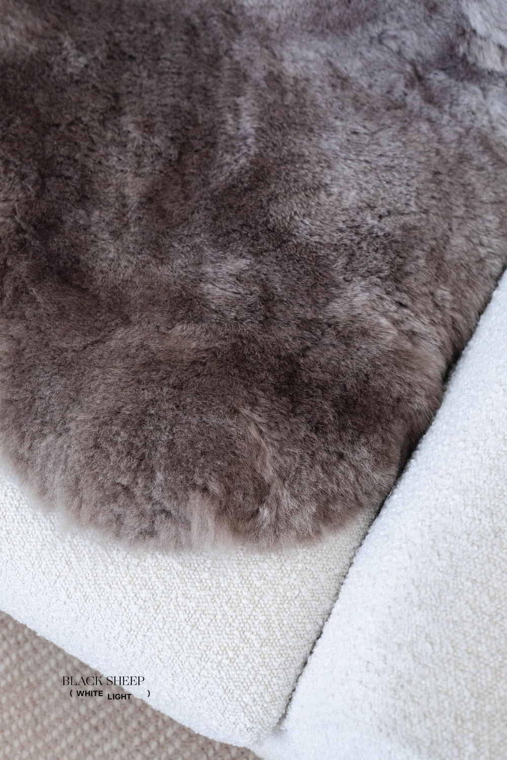 Shorn Taupe Icelandic Sheepskin 