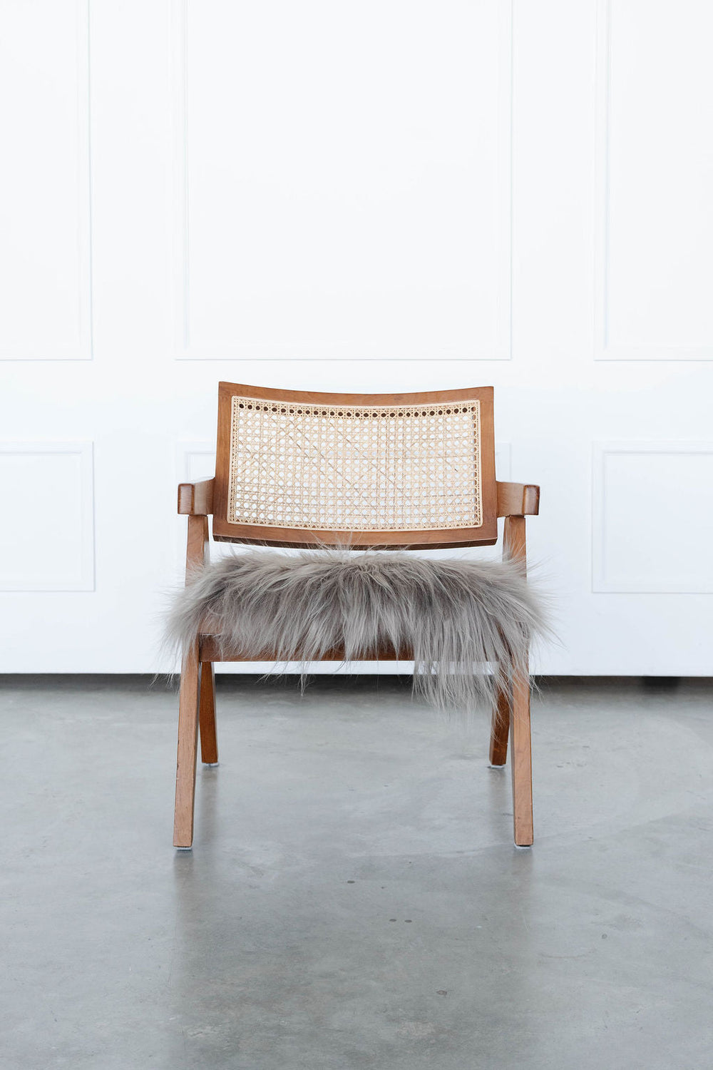 Taupe Icelandic Sheepskin Chair Pad 