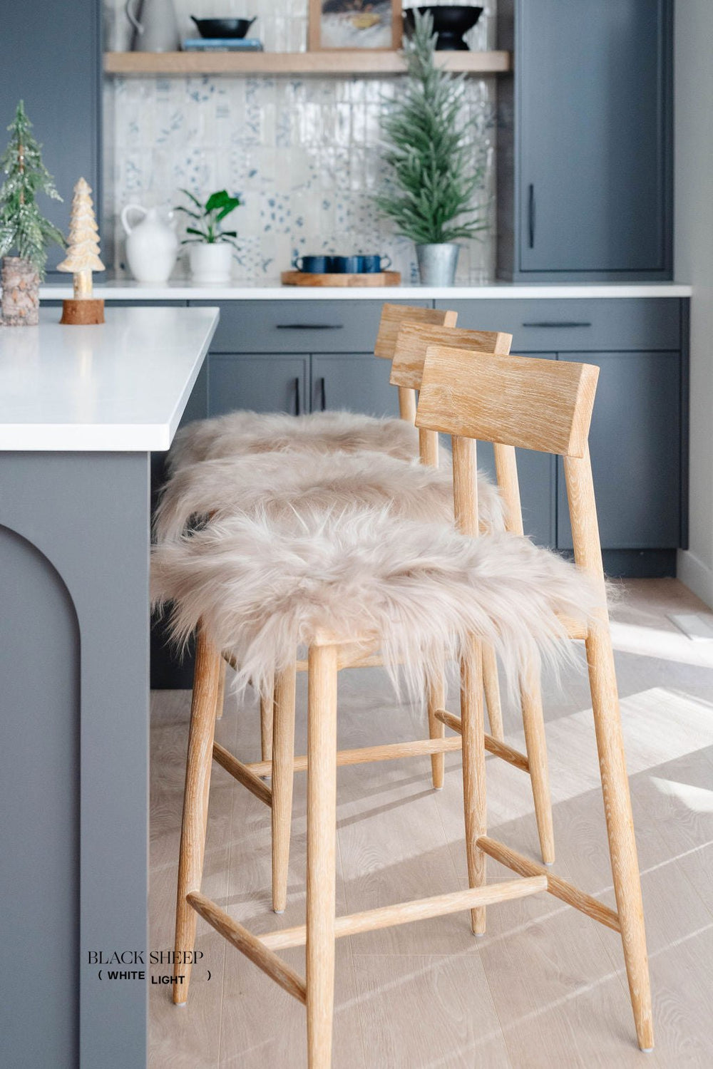 Nude Icelandic Sheepskin Chair Pad 