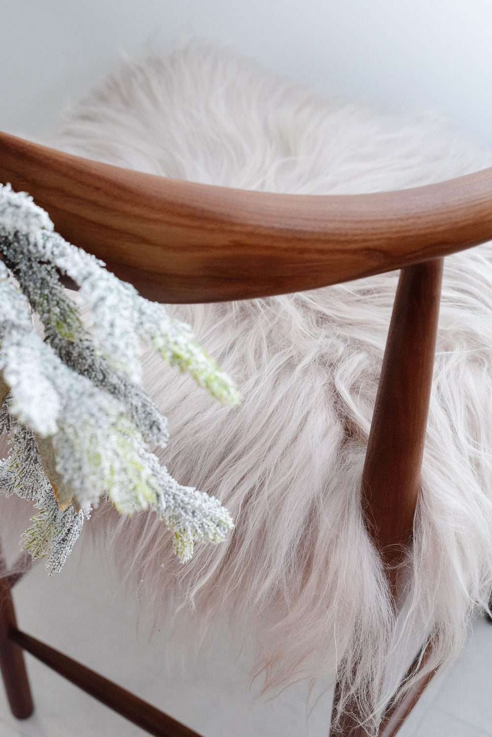 Nude Icelandic Sheepskin Chair Pad 