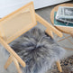 Silver Icelandic Sheepskin Chair Pad 