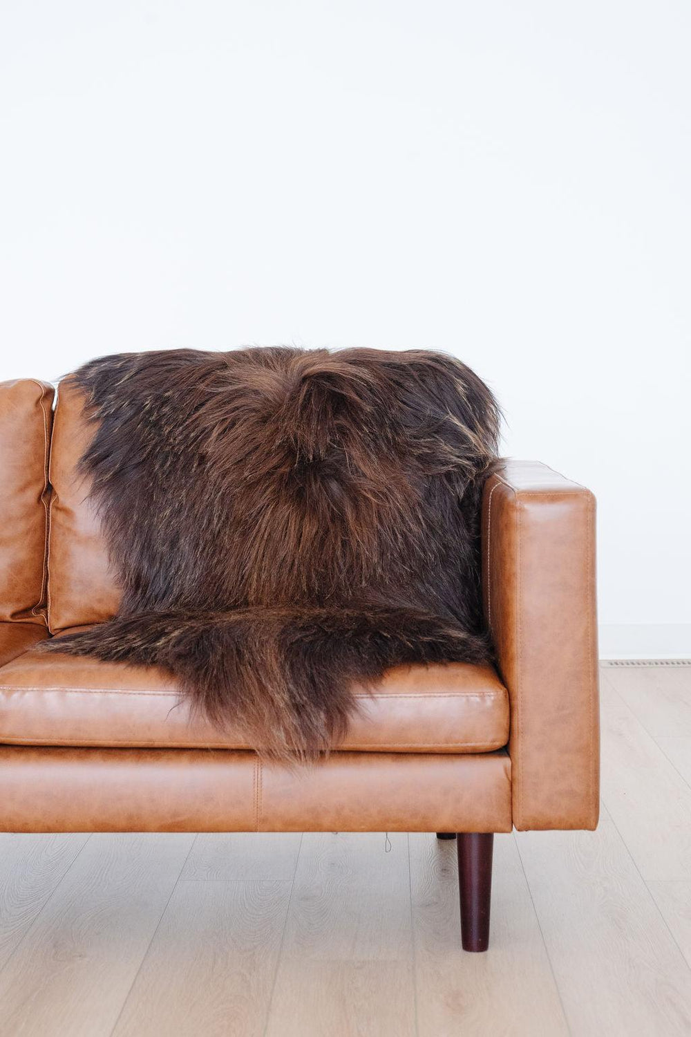 Rare Rusty Brown Icelandic Sheepskin 