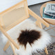 Brown Spotted Icelandic Sheepskin Chair Pad | Random 