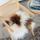 Brown Spotted Icelandic Sheepskin Chair Pad | Random 