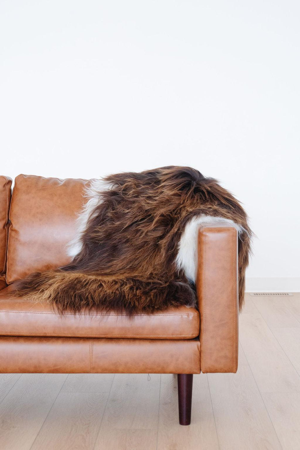 Rare Rusty Brown Icelandic Sheepskin 