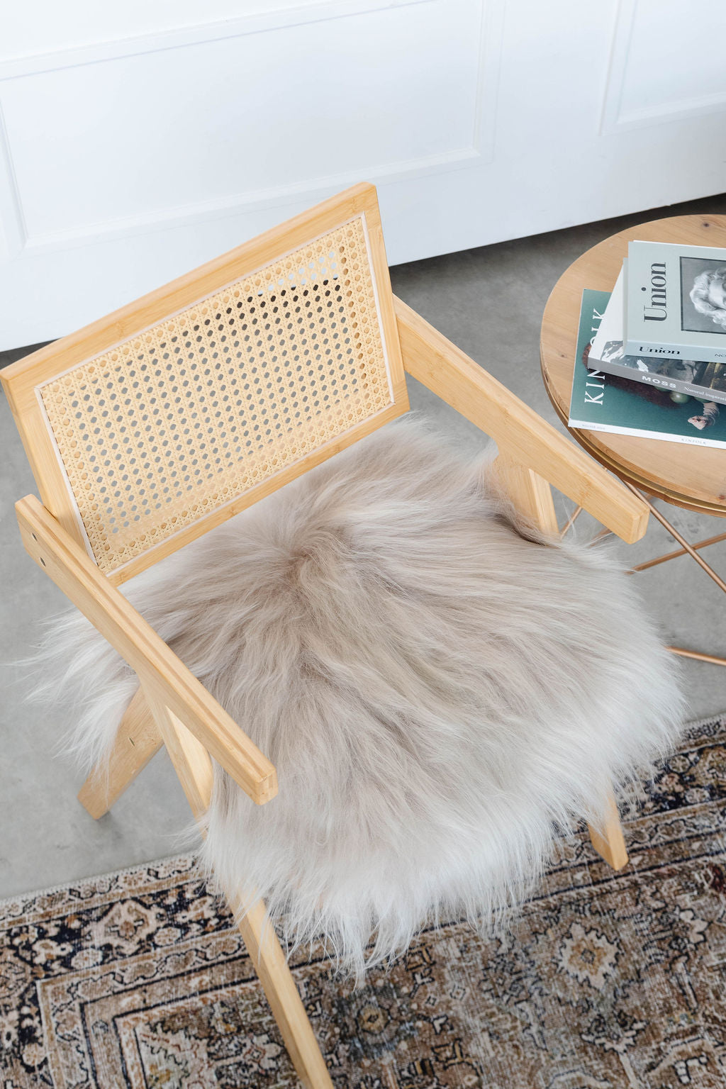 Nude Icelandic Sheepskin Chair Pad 