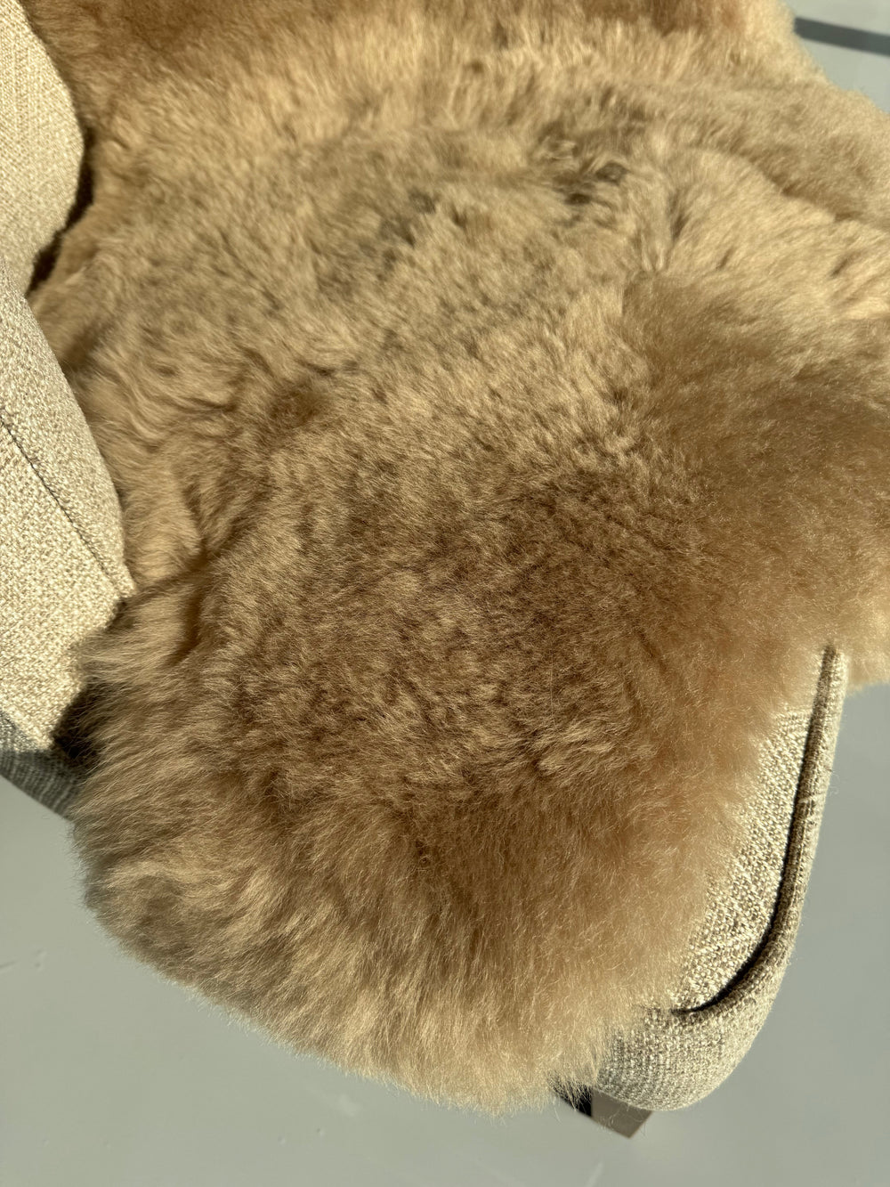 Shorn Nude Icelandic Sheepskin 