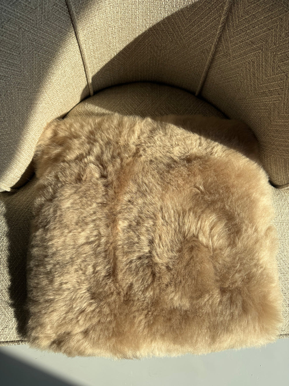Shorn Nude Icelandic Sheepskin Chair Pad EX-STOCK Canada 