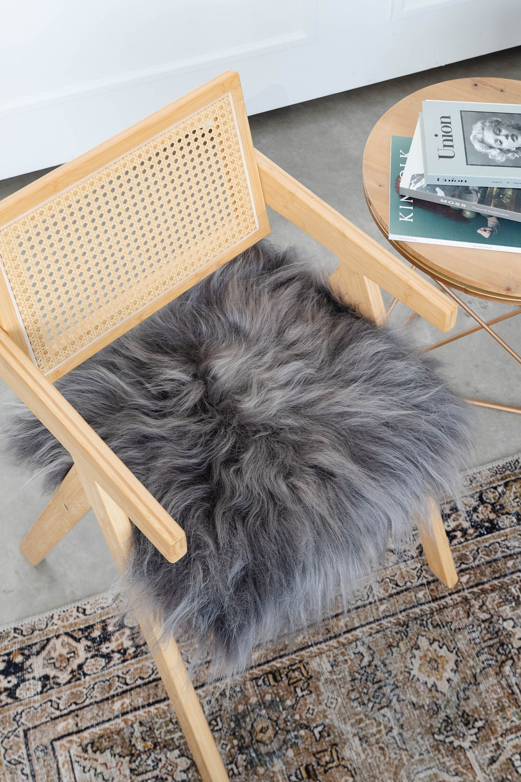 Mineral Icelandic Sheepskin Chair Pad 