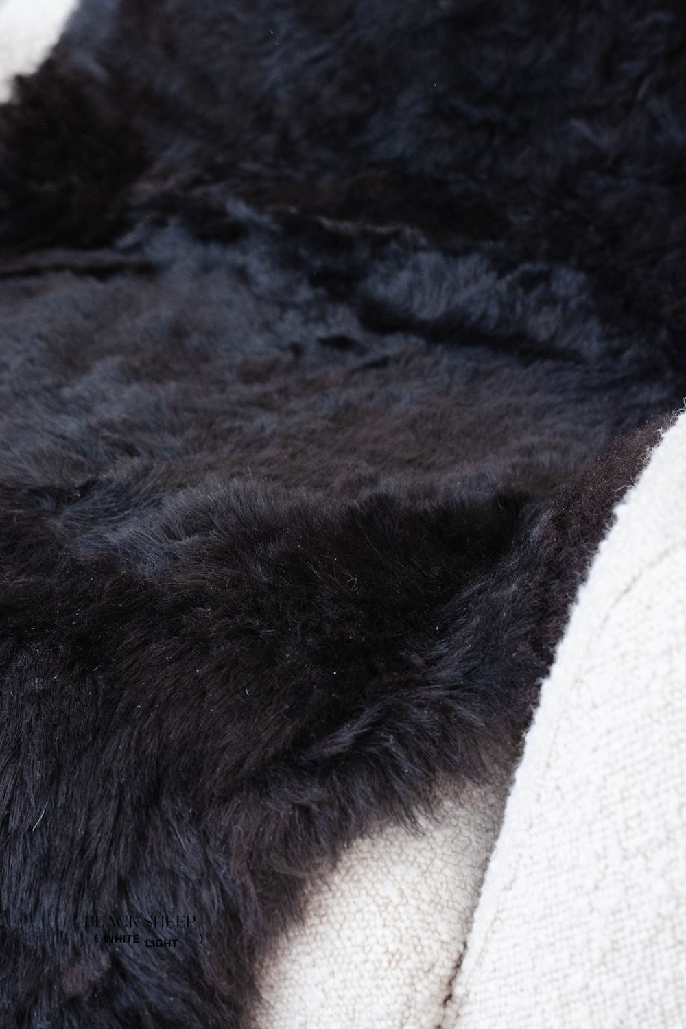 Shorn Black Double Icelandic Sheepskin EX-STOCK Canada 