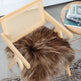 BROWN ICELANDIC SHEEPSKIN CHAIR PAD 
