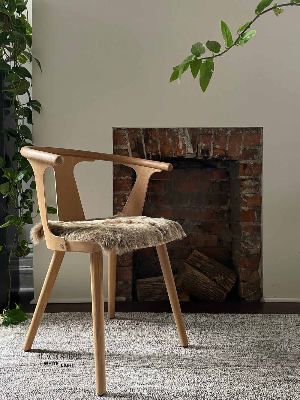 Shorn Brown Icelandic Sheepskin Chair Pad 