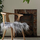 Silver Icelandic Sheepskin Chair Pad 