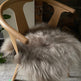 Taupe Icelandic Sheepskin Chair Pad 