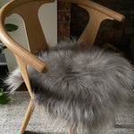 Mineral Icelandic Sheepskin Chair Pad 
