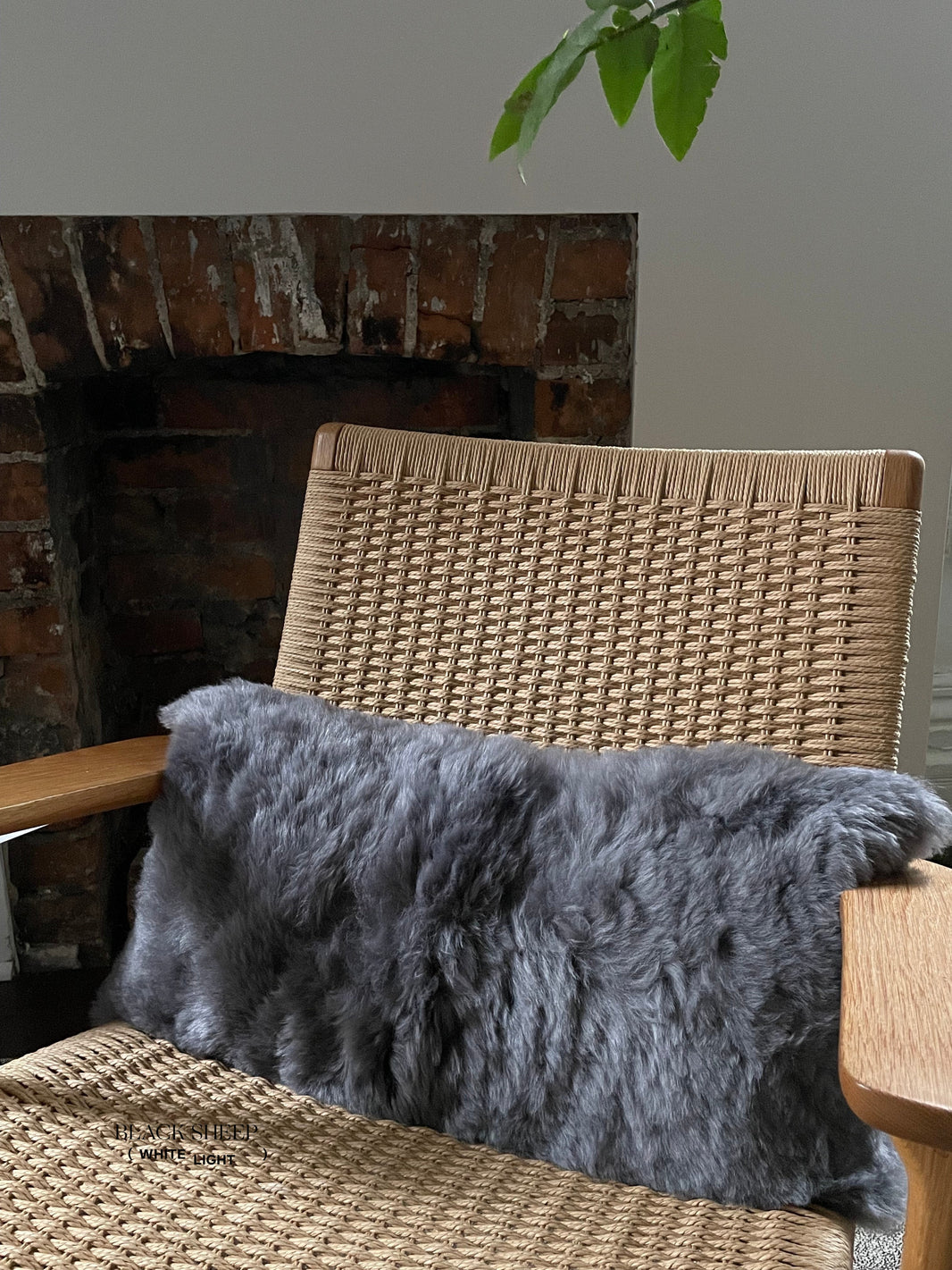 Rechteckiger geschorener Silber-Isländischer Schaffell-KissenbezugEX-STOCK Canada 