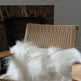 Rectangular White Icelandic Sheepskin Pillow Cover EX-STOCK Canada 