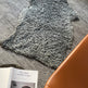 Grey Short Wool Gotland Sheepskin 