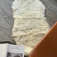Shorn White Double Icelandic Sheepskin 