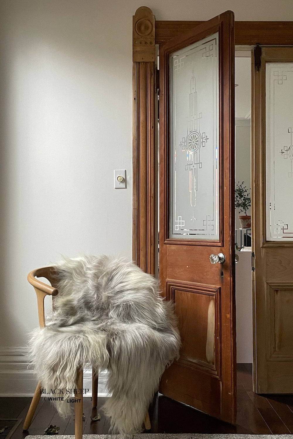 Natural Light Grey Icelandic Sheepskin 