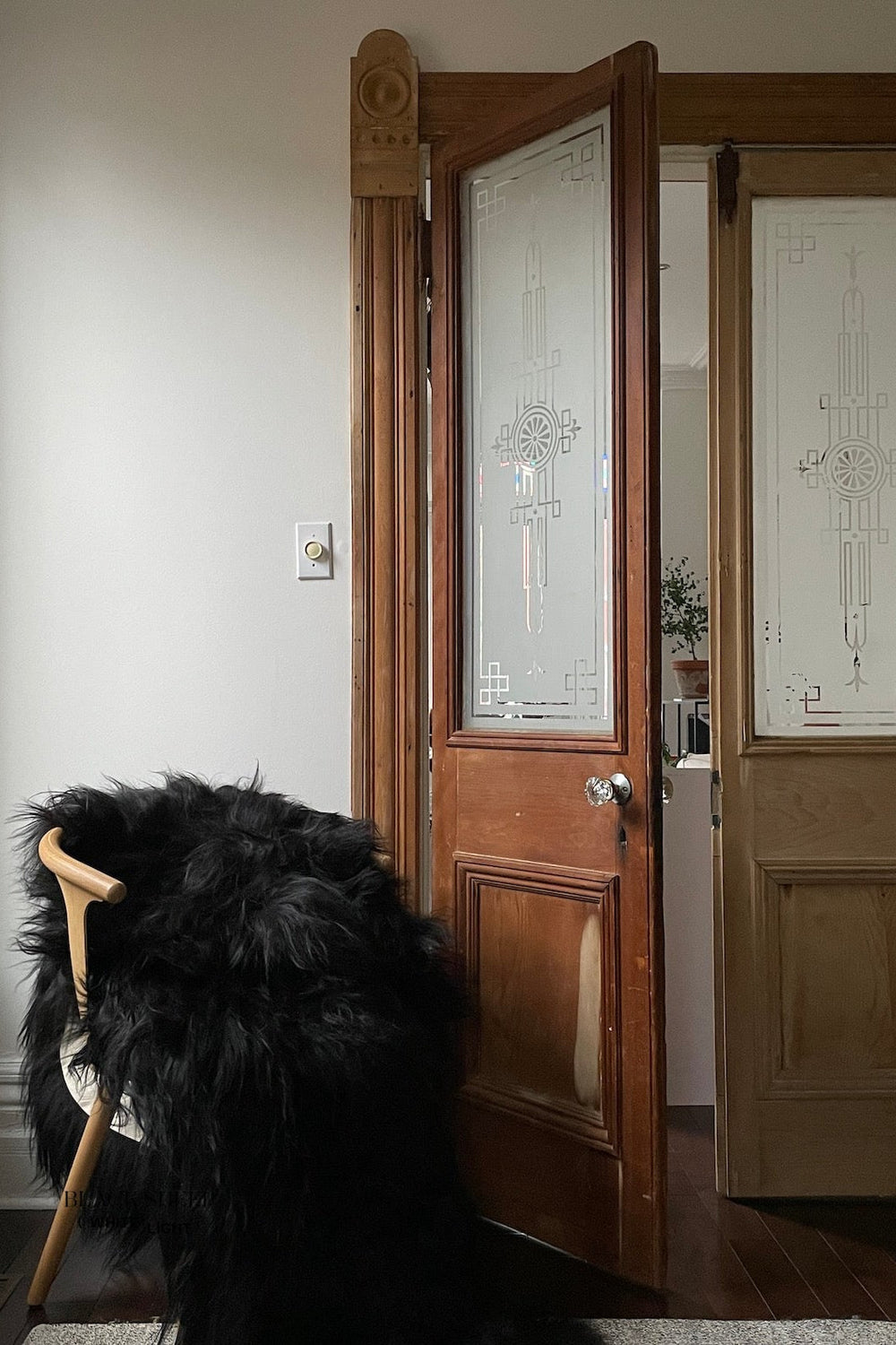 Black Double Icelandic Sheepskin 