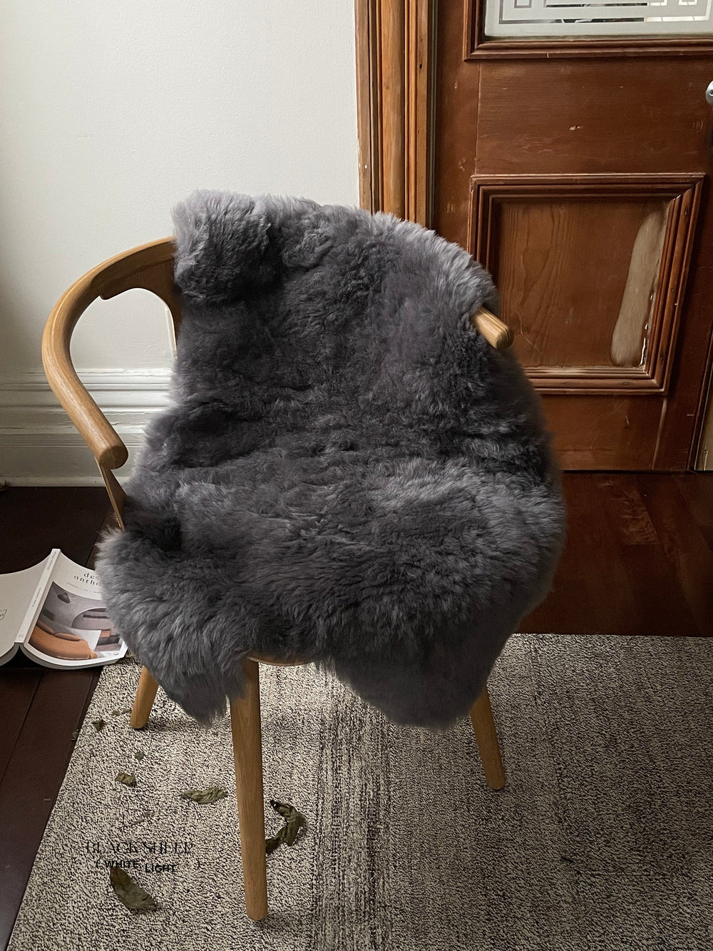 Shorn Silver Icelandic Sheepskin EX-STOCK Canada 