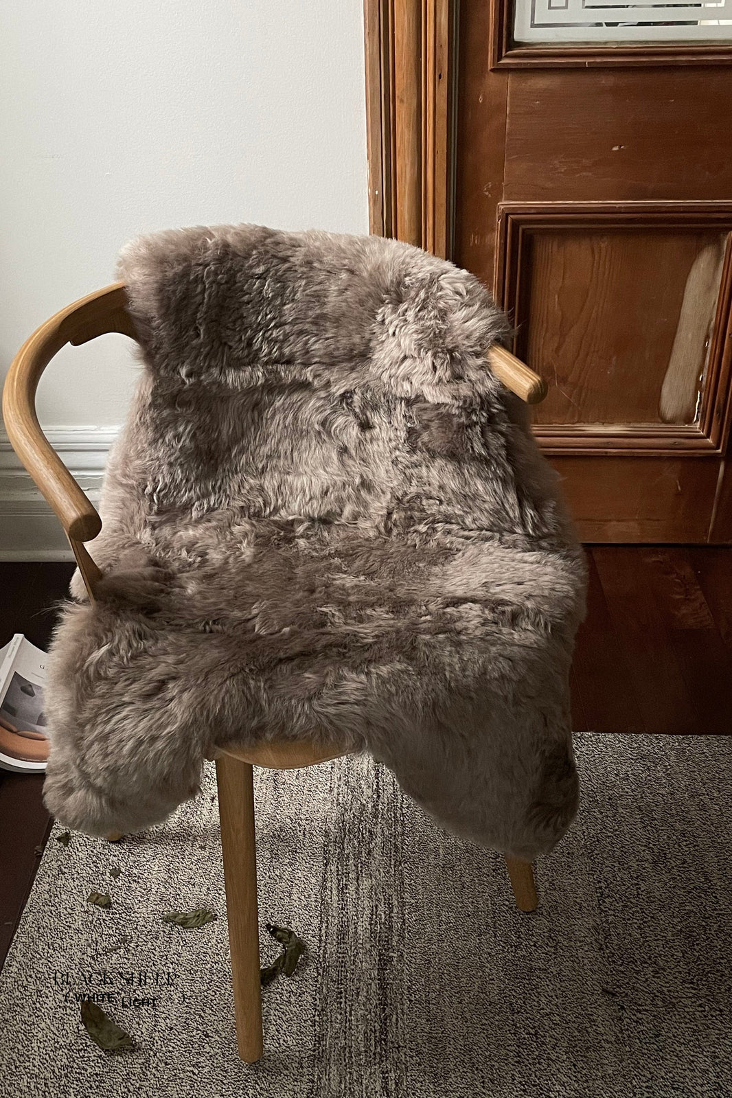 Shorn Taupe Icelandic Sheepskin 