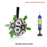 Interactive Dog Football Toy Soccer Ball Inflated Training Toy For Dogs Outdoor Border Collie Balls For Large Dogs Pet Supplies EX-STOCK Canada 