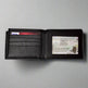 JBG International Men's Center Wing Bifold Leather RFID Wallet EX-STOCK Canada 