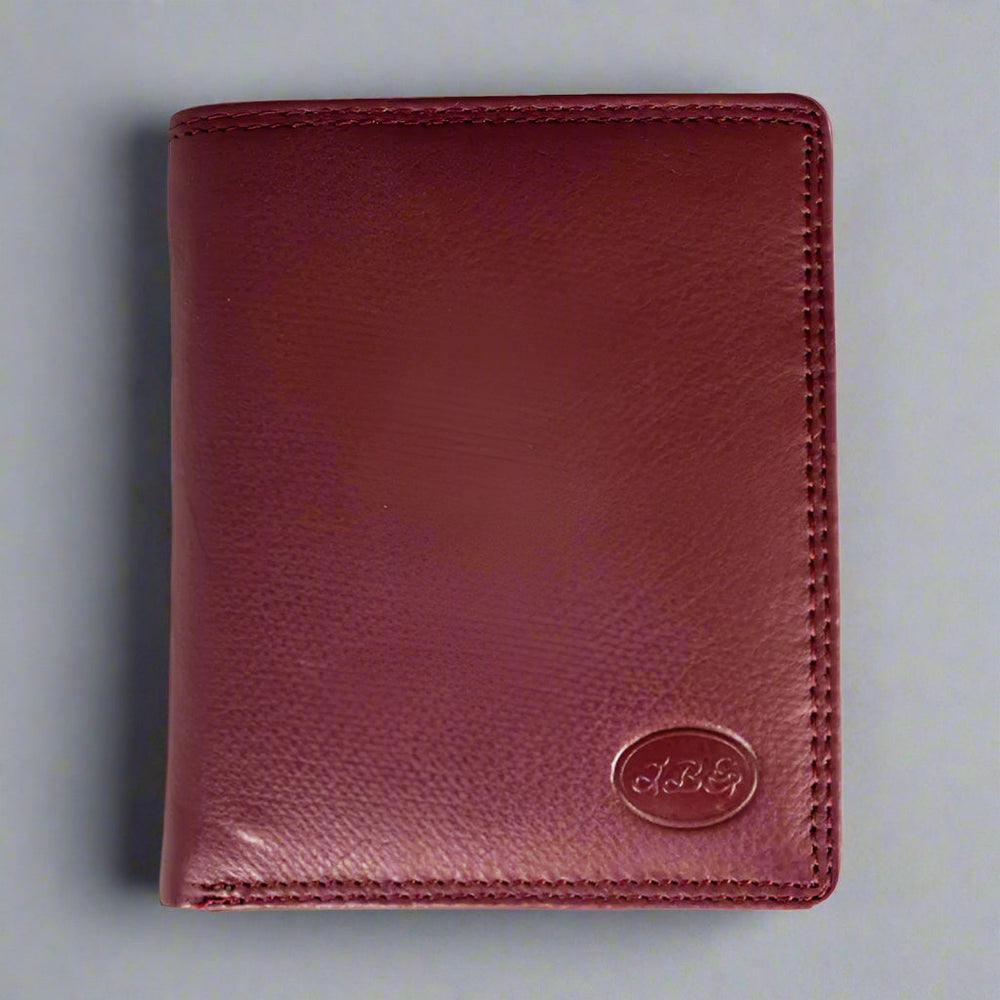 محفظة رجالية جلدية JBG International قابلة للفتح الجانبي مزدوجةEX-STOCK Canada 