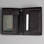 JBG International Men's Snap Close Flip Trifold Leather Wallet EX-STOCK Canada 
