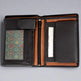 JBG International Men's Snap Close Flip Trifold Leather Wallet EX-STOCK Canada 