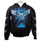 J&L Imports Men's Owl  Zip-Up Hoodie EX-STOCK Canada 