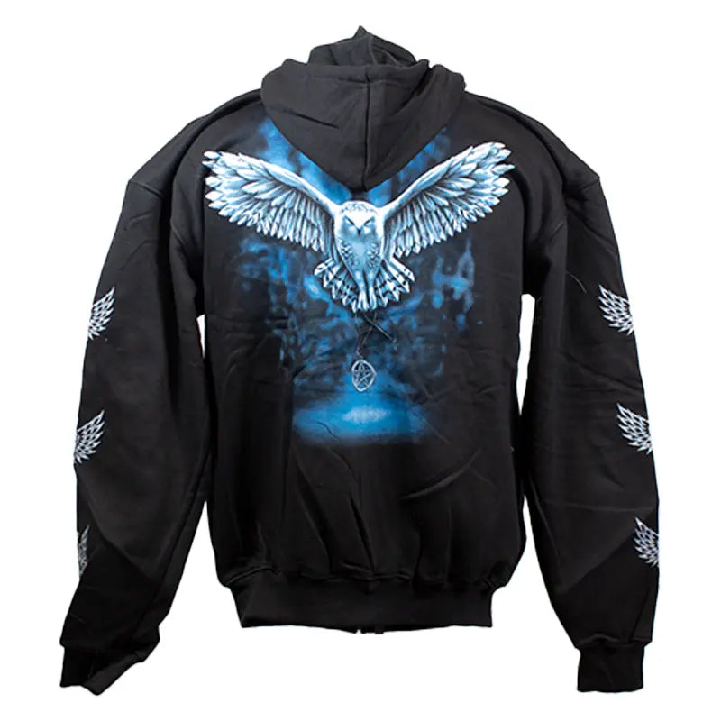 J&L Imports Men's Owl  Zip-Up Hoodie EX-STOCK Canada 