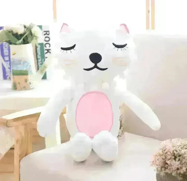 Kawaii Cat Lion Plush Toy: Kids' Decor Pillow - EX-STOCK CANADA
