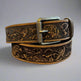 Keldon Grain Leather Men's Eagle Embossed Removable Buckle Belt EX-STOCK Canada 