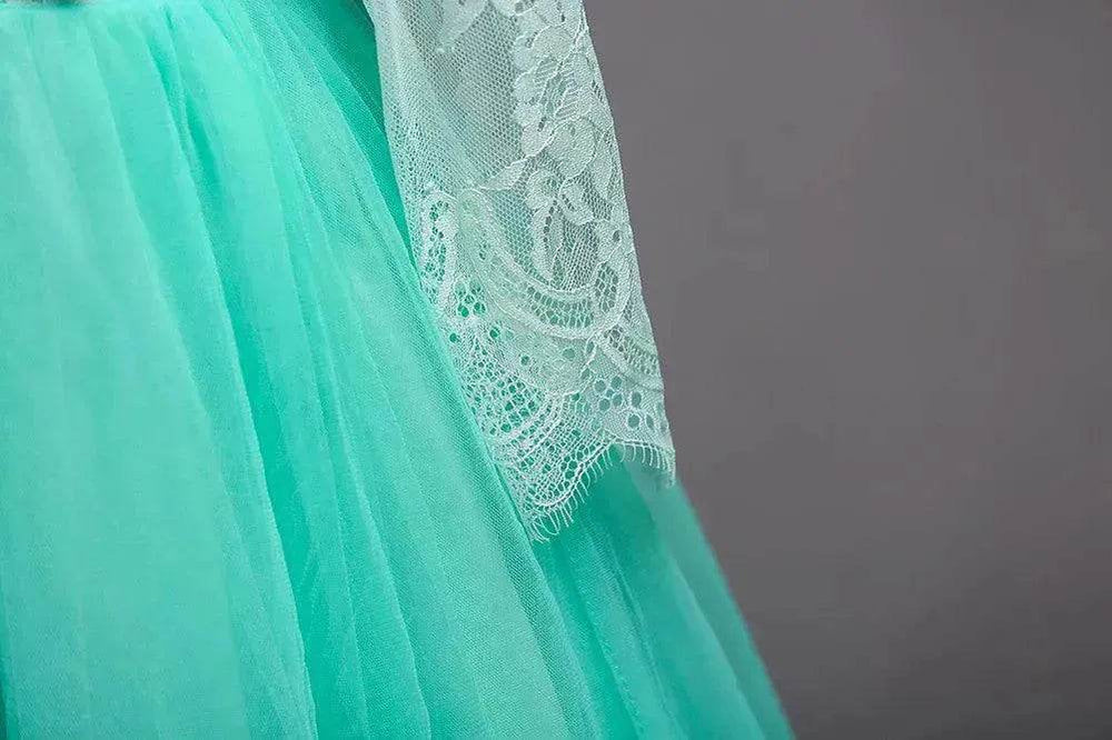 Kids Long Flower Girl Dress Dress - EX-STOCK Canada