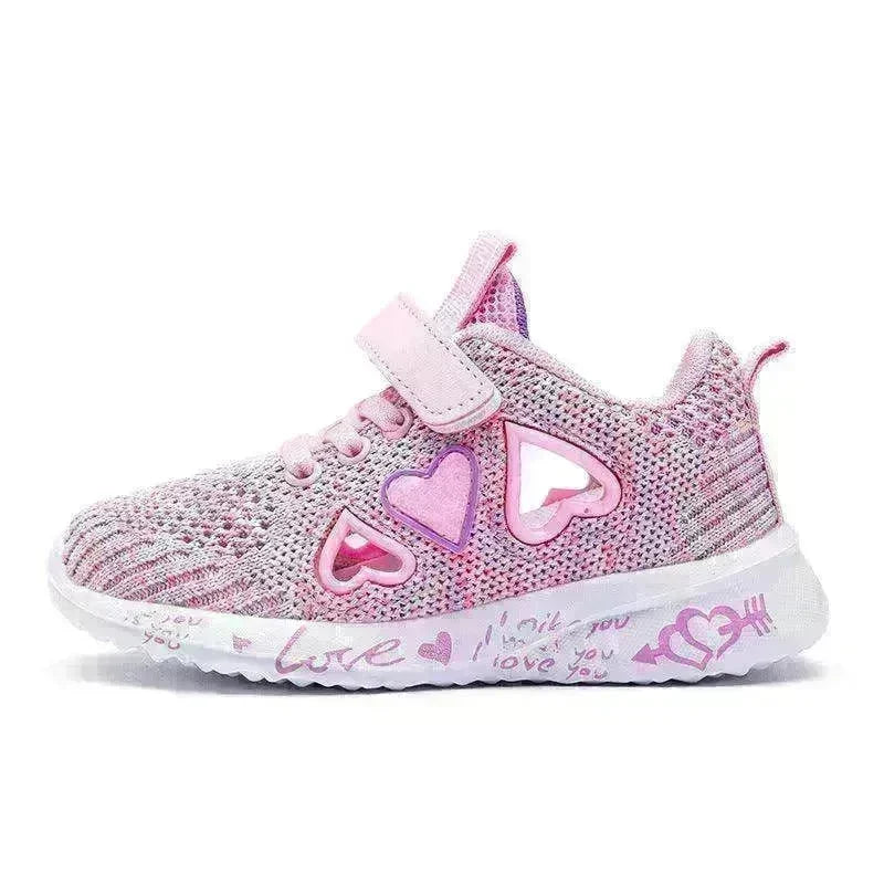 Kids Mesh Sneakers Cute Cartoon Sport Shoes - EX-STOCK CANADA