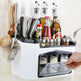 Kitchenware Rack Seasoning Storage Box Multifunctional Floor Condiment Storage Knife Rack EX-STOCK Canada 