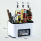 Kitchenware Rack Seasoning Storage Box Multifunctional Floor Condiment Storage Knife Rack EX-STOCK Canada 
